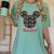 Disney Graduation Rad Grad Women's Comfort Colors T-Shirt Chalky Mint