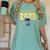 Disney Lilo & Stitch Graduation 2025 Stitch Collegiate Women's Comfort Colors T-Shirt Chalky Mint