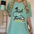 Disney Mickey Mouse A Big High Five For Today Graduation Women's Comfort Colors T-Shirt Chalky Mint