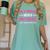 Doctoral Degree Graduation Woman With a Doctorate Women's Comfort Colors T-Shirt Chalky Mint
