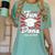Im Done Graduating Class Of 2019 School Graduation T Shirt Women's Comfort Colors T-Shirt Chalky Mint