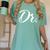 Dr Doctor Medical School Graduation Men & Women New Doctor Women's Comfort Colors T-Shirt Chalky Mint