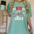 Earned It 2023 For Nurse Graduation Or RN LPN Class Of Women's Comfort Colors T-Shirt Chalky Mint