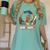 EdD Black Girls Doctor Of Education Graduation Black Women Women's Comfort Colors T-Shirt Chalky Mint
