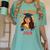 Educated Latina Graduation Day Grad Si Se Pudo Class Of 2024 Women's Comfort Colors T-Shirt Chalky Mint