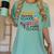 Elementary School End Of Year Graduation Middle Women's Comfort Colors T-Shirt Chalky Mint