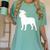 English Mastiff Graduation Dog Graduate Women's Comfort Colors T-Shirt Chalky Mint