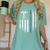 Family Nurse Practitioner Flag FNP Nursing Graduation Women's Comfort Colors T-Shirt Chalky Mint