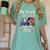 My Favorite Airman Calls Me Nana Air Force Graduation Nana Women's Comfort Colors T-Shirt Chalky Mint