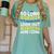 First Day School 7th Grade 6th Grade Graduation Women's Comfort Colors T-Shirt Chalky Mint
