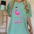 Flamingo Nailed It Graduation Flamingo Women's Comfort Colors T-Shirt Chalky Mint