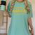 Football Proud Senior 2026 Graduation Year Women's Comfort Colors T-Shirt Chalky Mint