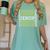 Football Senior Night Football Senior 2025 Graduation 56 Women's Comfort Colors T-Shirt Chalky Mint
