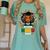 Future HBCU Grad Graduation Students Girl Kids Women's Comfort Colors T-Shirt Chalky Mint