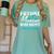 FUTURE MARINE BIOLOGIST MAKING WAVES Graduation T-Shirt Women's Comfort Colors T-Shirt Chalky Mint
