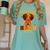 Girl Future HBCU Graduate Afro College Graduation Kids Women's Comfort Colors T-Shirt Chalky Mint