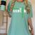 Golf Senior Night Golf Senior 2025 Graduation 33 Women's Comfort Colors T-Shirt Chalky Mint