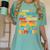 Goodbye 2nd Grade Graduation To 3rd Grade Hello Summer Kids Women's Comfort Colors T-Shirt Chalky Mint