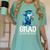 Grad Class Of 2025 Boys Shark Graduation Graduated Women's Comfort Colors T-Shirt Chalky Mint