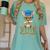 Graduate Kangaroo Class Of 2025 Kids Graduation Women's Comfort Colors T-Shirt Chalky Mint