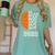 Graduate Senior Class 2022 Graduation Basketball Player Women's Comfort Colors T-Shirt Chalky Mint