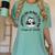 I Graduated Can I Go Back To Bed Now 2024 Graduation Panda Women's Comfort Colors T-Shirt Chalky Mint