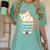 I Graduated Can I Go Back To Sleep Now Graduation Women's Comfort Colors T-Shirt Chalky Mint