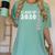 Graduation 2020 Class Of 2020 Senior Women's Comfort Colors T-Shirt Chalky Mint