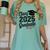 Graduation 2025 Senior 2025 Class Of 2025 Graduate Women's Comfort Colors T-Shirt Chalky Mint