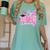 Graduation 2027 Senior 2027 Class Of 2027 Coquette Pink Girl Women's Comfort Colors T-Shirt Chalky Mint