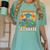 Graduation 3rd Grade Monster Truck Boys I Crushed Grad Women's Comfort Colors T-Shirt Chalky Mint