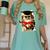 Graduation Cat Class Of 2023 Women's Comfort Colors T-Shirt Chalky Mint