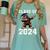 Graduation Class Of 2024 Bigfoot Graduated Seniors 2024 Women's Comfort Colors T-Shirt Chalky Mint