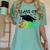 Graduation Class Of 2035 Hand Prints Space Pre-K -12th Grade Women's Comfort Colors T-Shirt Chalky Mint