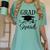 Graduation Grad Squad Women's Comfort Colors T-Shirt Chalky Mint