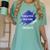 Graduation Graduated Creative Writing Degree University Women's Comfort Colors T-Shirt Chalky Mint