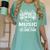 Graduation Music Major Women's Comfort Colors T-Shirt Chalky Mint