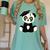 Graduation Panda Bear 2017 Graduate Graduation T-Sh Women's Comfort Colors T-Shirt Chalky Mint