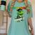 Graduation Preschool Dinosaur T Rex Crushed It Boys Grad Women's Comfort Colors T-Shirt Chalky Mint