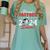 Graduation Proud Brother Of A 2024 Senior Baseball Player Women's Comfort Colors T-Shirt Chalky Mint