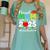 Graduation Proud Mom Of 2025 Kindergarten Graduate Women's Comfort Colors T-Shirt Chalky Mint