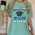 Graduation Shirt Class Of 2019 High School College Women's Comfort Colors T-Shirt Chalky Mint