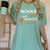 Graduation Shirt High School And College For Sleepy Graduate Women's Comfort Colors T-Shirt Chalky Mint