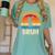 Graduation Six Seven Bruh Dabbing 67 Meme 6 7 Boys Kids Women's Comfort Colors T-Shirt Chalky Mint