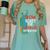 Graduation T-Shirt For College n High School Grad Women's Comfort Colors T-Shirt Chalky Mint