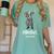 Graduation T-Shirt Dabbing Graduation We Out Class Of 2018 Women's Comfort Colors T-Shirt Chalky Mint