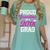 Grandma Graduation Shirt 2018 High School College Grad Women's Comfort Colors T-Shirt Chalky Mint