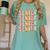 Groovy Senior Graduation Cute Groovy Senior Class Of 2024 Women's Comfort Colors T-Shirt Chalky Mint