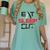 Haircutter Barber Eat Sleep Cut Barbering Graduation Women's Comfort Colors T-Shirt Chalky Mint