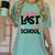 Happy Last Day Of School Kids Teacher Student Graduation Women's Comfort Colors T-Shirt Chalky Mint